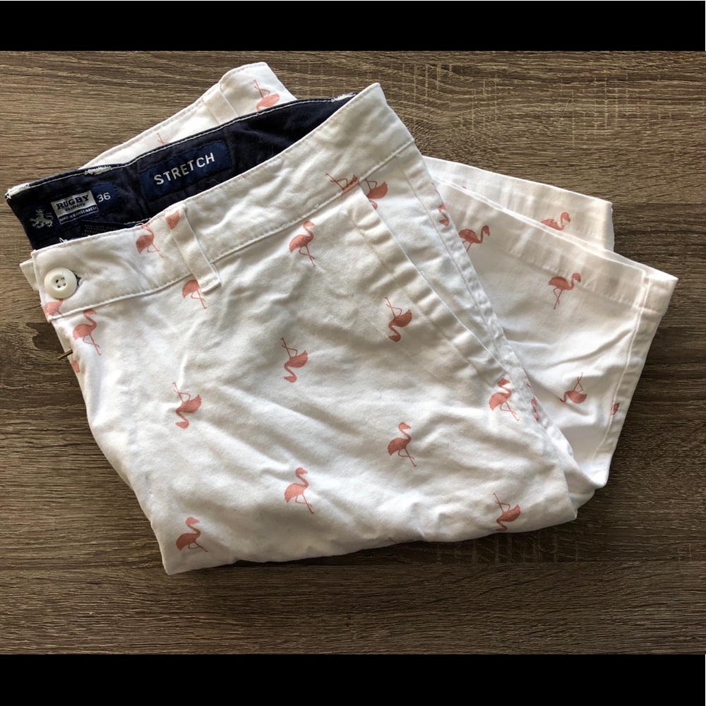 Ralph Lauren Flamingo Print Shorts